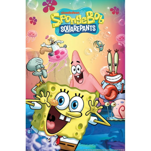Nickelodeon SpongeBob SquarePants (1999) - Key Art Wall Poster, 22.375" x 34"