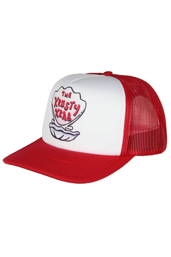 Nickelodeon SpongeBob SquarePants Adult Krusty Krab Trucker Hat for Men and Women