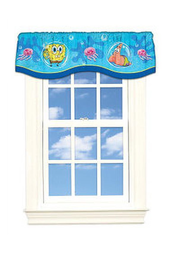 Nickelodeon SpongeBob SquarePants "Briny Bob" Microfiber Valance