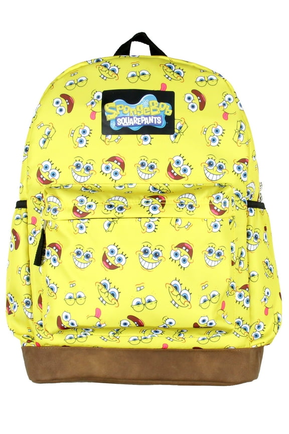 Nickelodeon SpongeBob SquarePants Face Expressions All Over Print Backpack