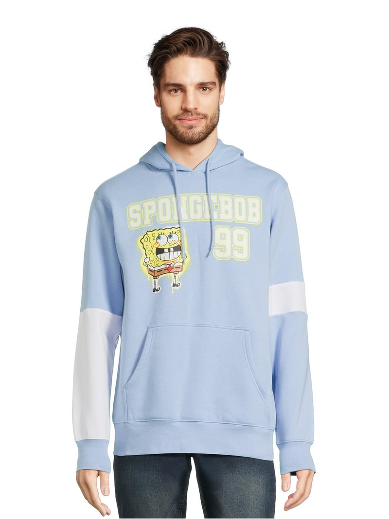 SpongeBob SquarePants Men's Graphic Hoodie Sizes XS-3XL Graffiti