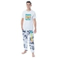 thumbnail image 1 of Nickelodeon SpongeBob SquarePants Mens' Far Out Sleep Pajama Set, 1 of 6