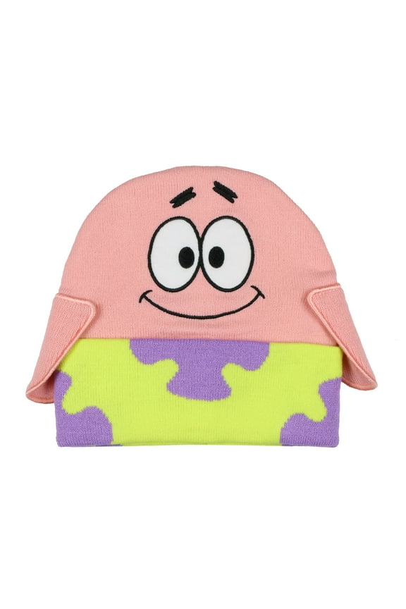 Nickelodeon SpongeBob SquarePants and Friends Adult Character Cuffed Beanie Hat