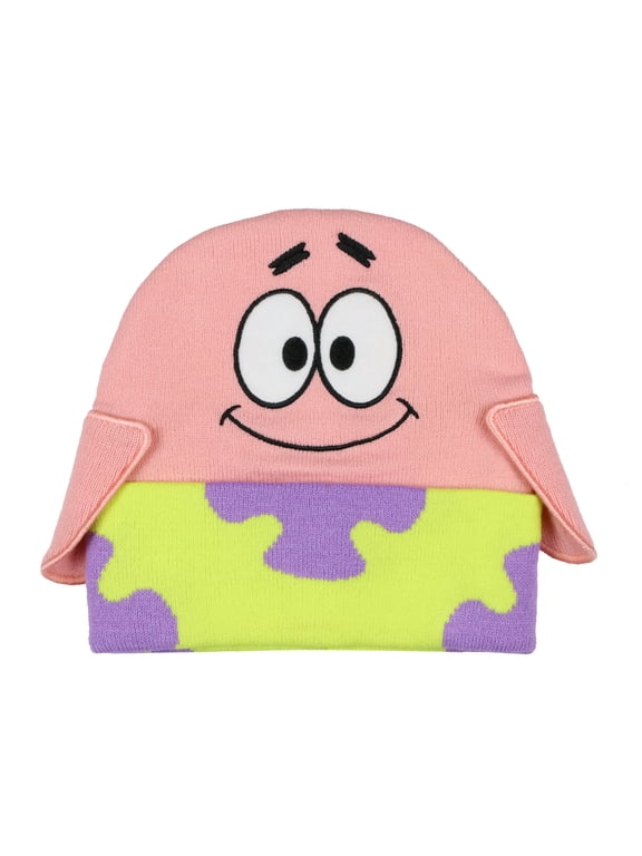 Nickelodeon SpongeBob SquarePants and Friends Adult Character Cuffed Beanie Hat