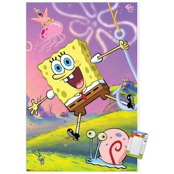 Nickelodeon Spongebob - 10 Wall Poster, 22.375" x 34"