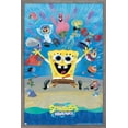 thumbnail image 1 of Nickelodeon Spongebob 25th - Painting Wall Poster, 14.725" x 22.375" Framed, 1 of 5