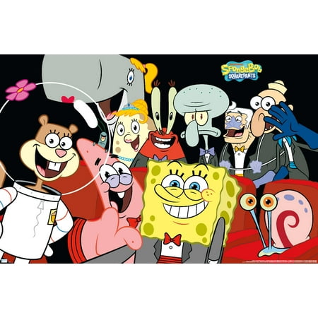 Nickelodeon Spongebob 25th - Shelfie Wall Poster, 22.375" x 34"