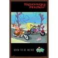 thumbnail image 1 of Nickelodeon Spongebob - Biker Wall Poster, 22.375" x 34", Framed, 1 of 2