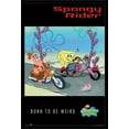 thumbnail image 1 of Nickelodeon Spongebob - Biker Wall Poster, 22.375" x 34", Framed, 1 of 2