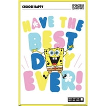 Nickelodeon Spongebob - Choose Happy Wall Poster, 22.375" x 34"