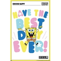 Nickelodeon Spongebob - Choose Happy Wall Poster, 22.375" x 34"
