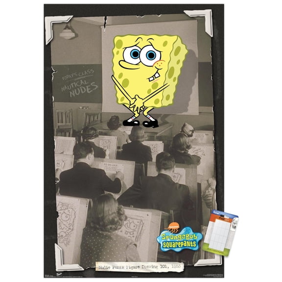 Nickelodeon Spongebob - Class Wall Poster, 22.375" x 34"