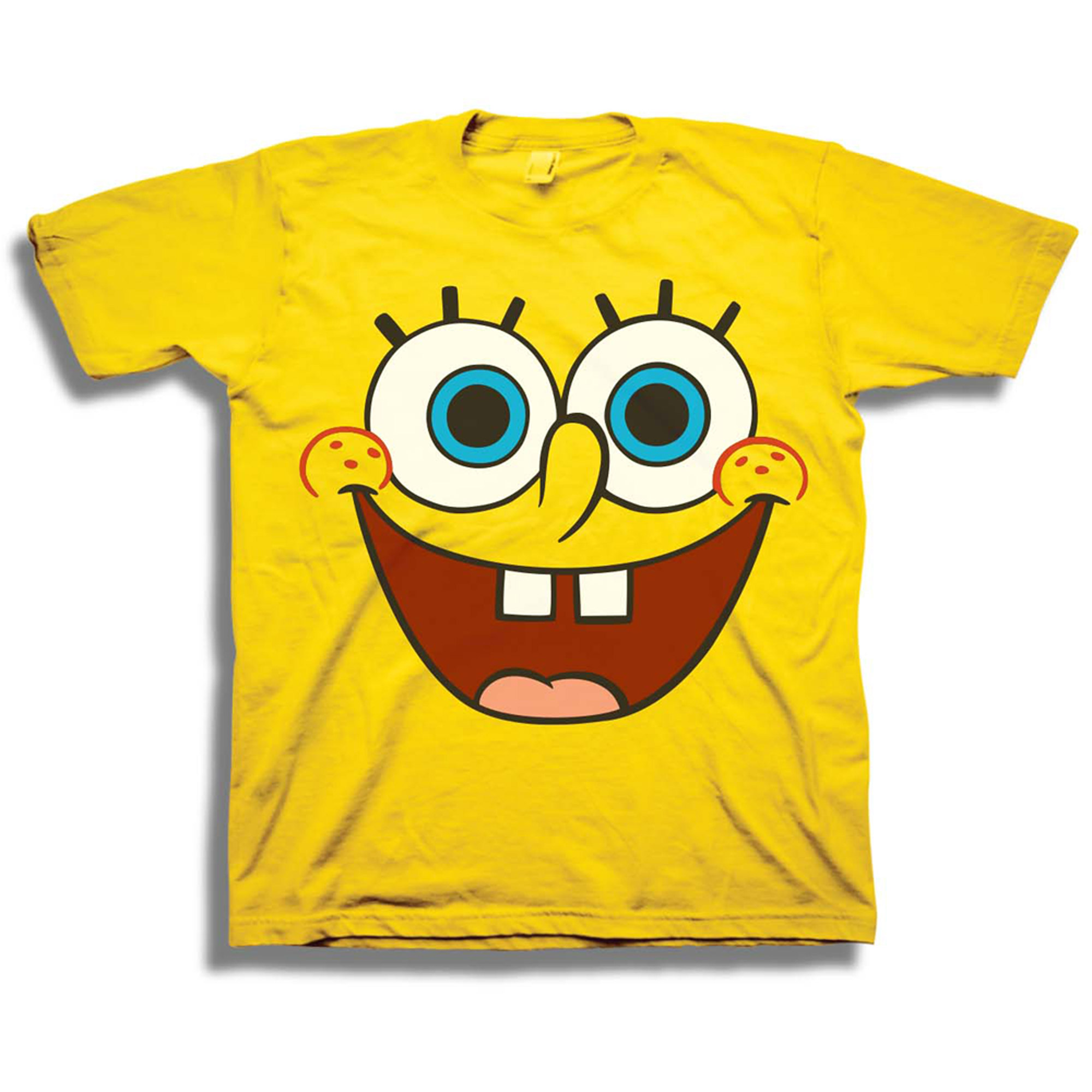 Nickelodeon Spongebob Face Toddler Boy Short Sleeve Graphic Tee - image 1 of 1