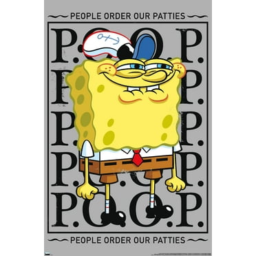 Nickelodeon Spongebob - P.O.O.P. Wall Poster, 22.375" x 34"