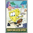 thumbnail image 1 of Nickelodeon Spongebob - Ripped Wall Poster, 22.375" x 34", Framed, 1 of 2