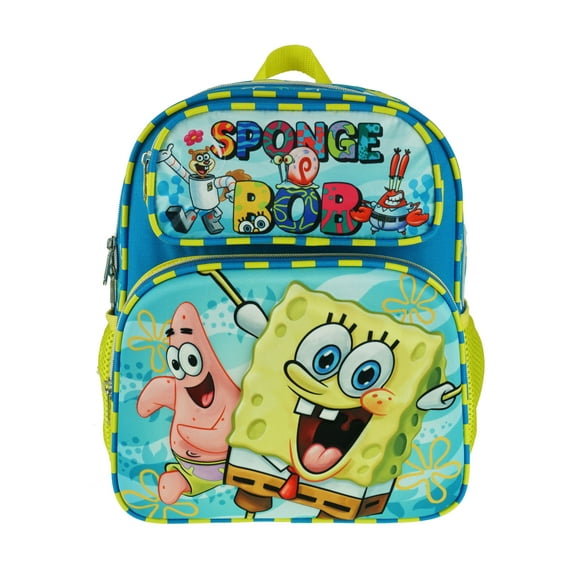 Nickelodeon Spongebob Square Pants Toddler Child Mini Backpack 3D EVA Molded 12"