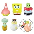 thumbnail image 1 of Nickelodeon Spongebob Squarepants Bath Finger Puppets, 5 Pack, 1 of 9