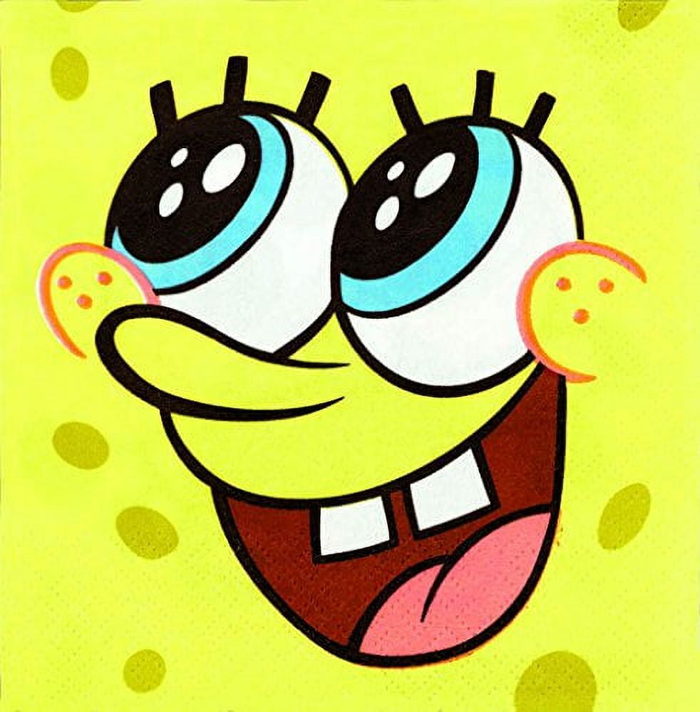 GENERIC Nickelodeon Spongebob Squarepants Beverage Napkins (16)