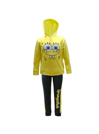 SpongeBob SquarePants Kids Clothing in Kids Character Shop Yellow Walmart
