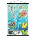 thumbnail image 1 of Nickelodeon Spongebob Squarepants - Bubbles Wall Poster with Magnetic Frame, 22.375" x 34", 1 of 6