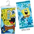thumbnail image 1 of Nickelodeon Spongebob Squarepants Deep Sea Beach Towel 27" x54" Bouncy and Absorbent, 1 of 3