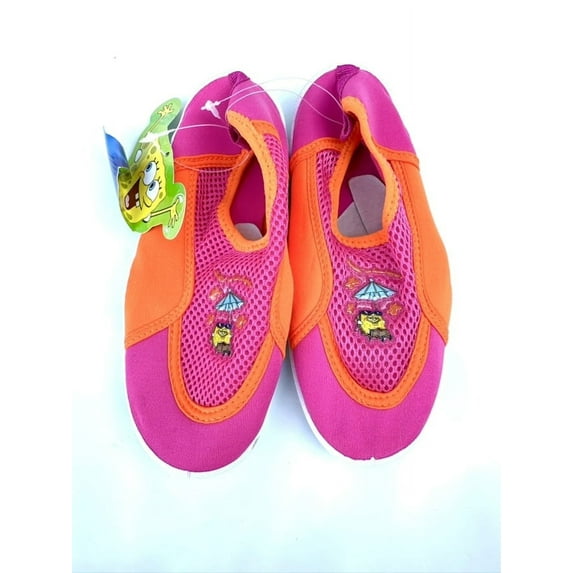 Nickelodeon Spongebob Squarepants Girl's Aquasox Size 13