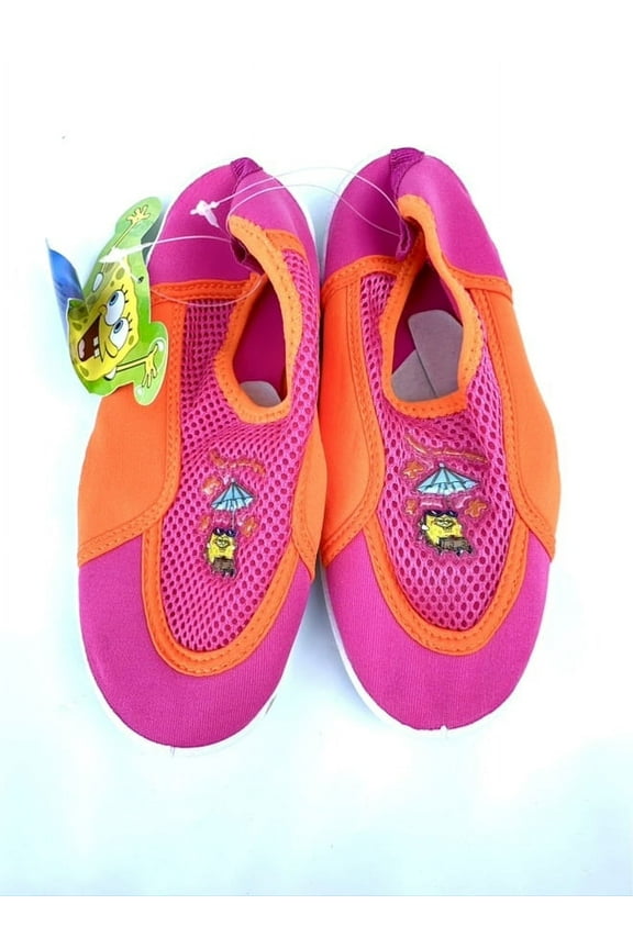 Nickelodeon Spongebob Squarepants Girl's Aquasox Size 1