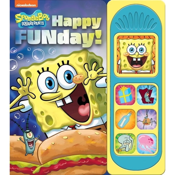 Pre-Owned Nickelodeon Spongebob Squarepants: Happy Funday! Sound Book, (Paperback)