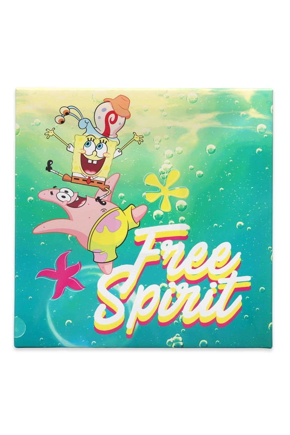 Nickelodeon Spongebob Squarepants, Patrick & Gary Canvas Wall Decor