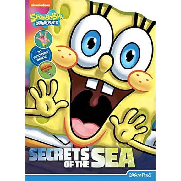 Pre-Owned Nickelodeon Spongebob Squarepants: Secrets of the Sea Look and Find (Paperback) 1503753255 9781503753259