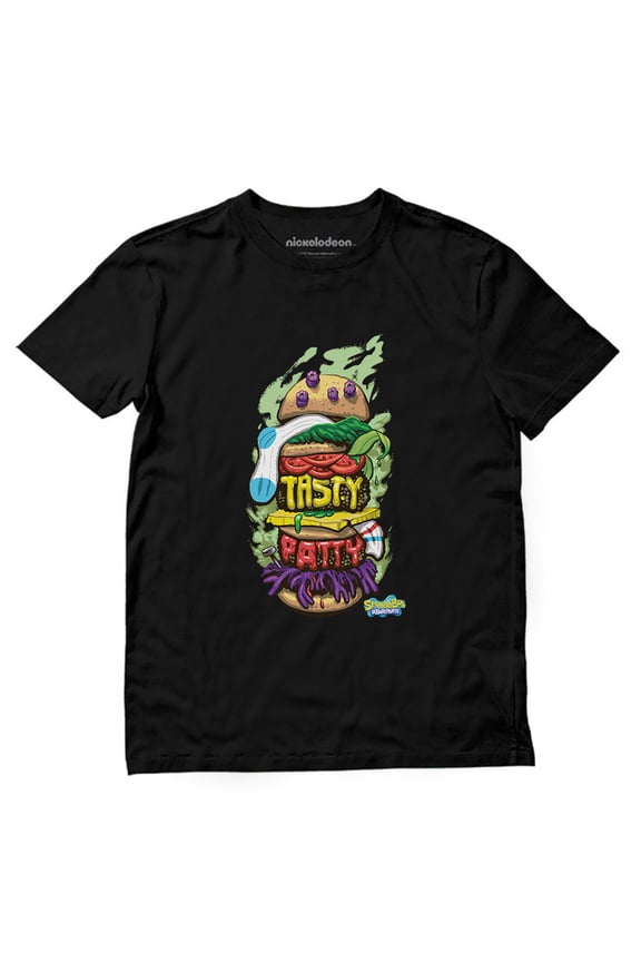 Nickelodeon Spongebob Squarepants Shirts Style 4 Black Large