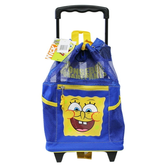 Nickelodeon Spongebob Summer Rolling Bag w bonus sand toys