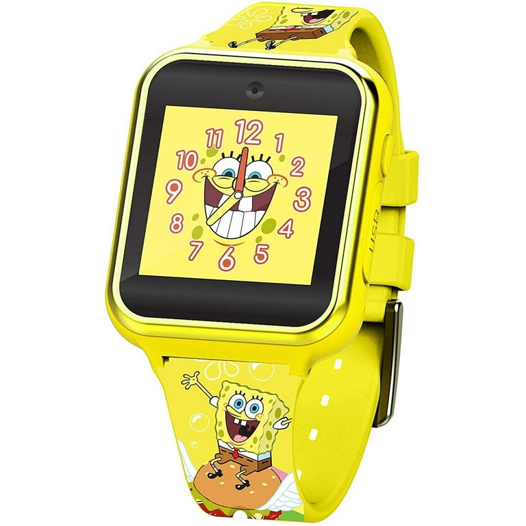 Nickelodeon Spongebob Kids Touchscreen Interactive Smart Watch Model SGB4090AZ Walmart