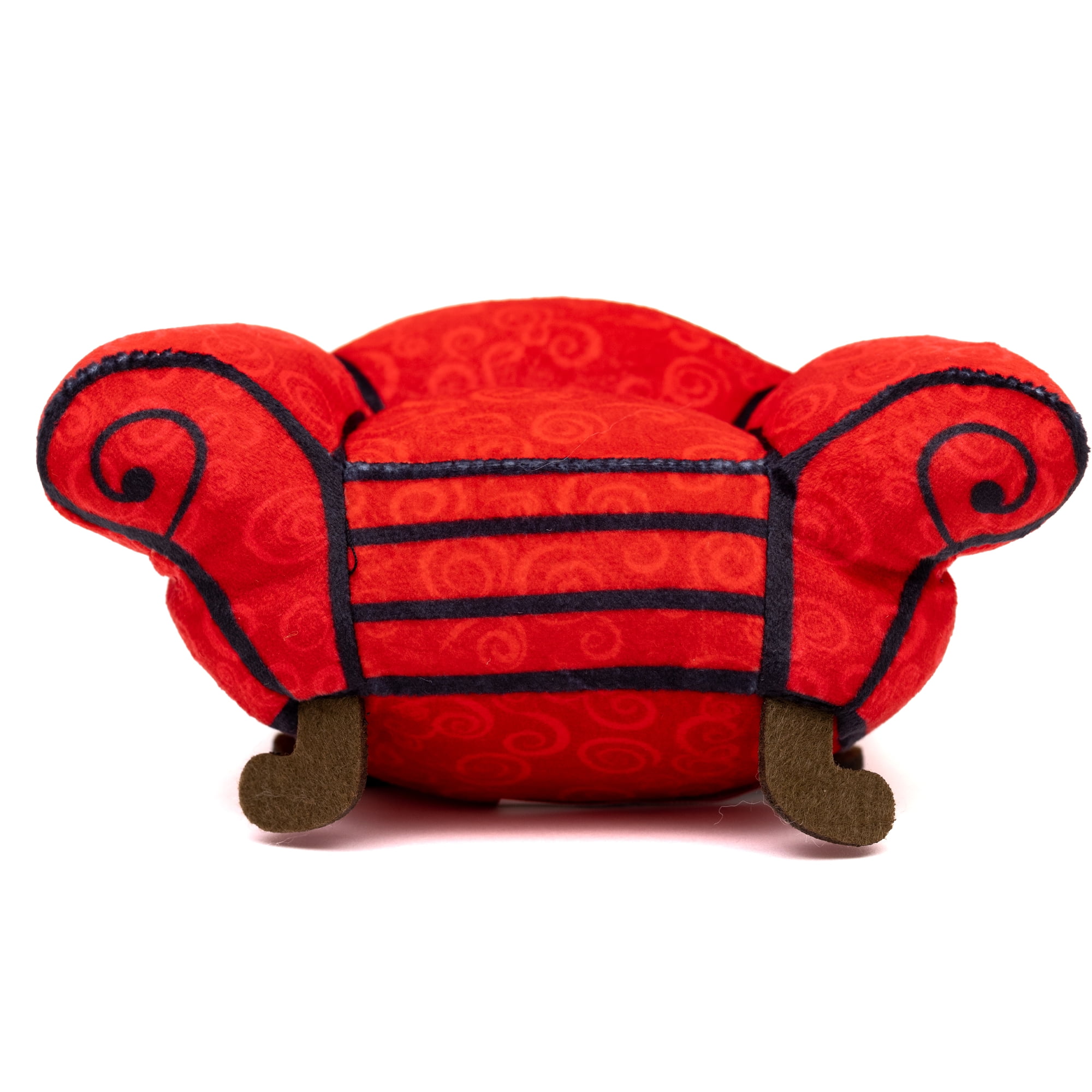 Nickelodeon Squeaky Plush Dog Toy for Large, Medium & Small Dogs, Blue's Clues Thinking Chair Replica, 5.0" x 6.5"