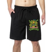 Nickelodeon TMNT Teenage Mutant Ninja Turtles Mens Sleep Lounge Pajama Shorts