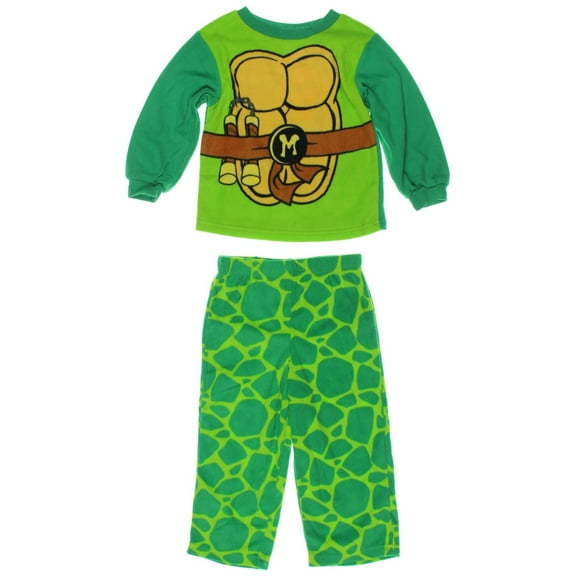Nickelodeon TMNT Toddler Boys Fleece Pajama Set