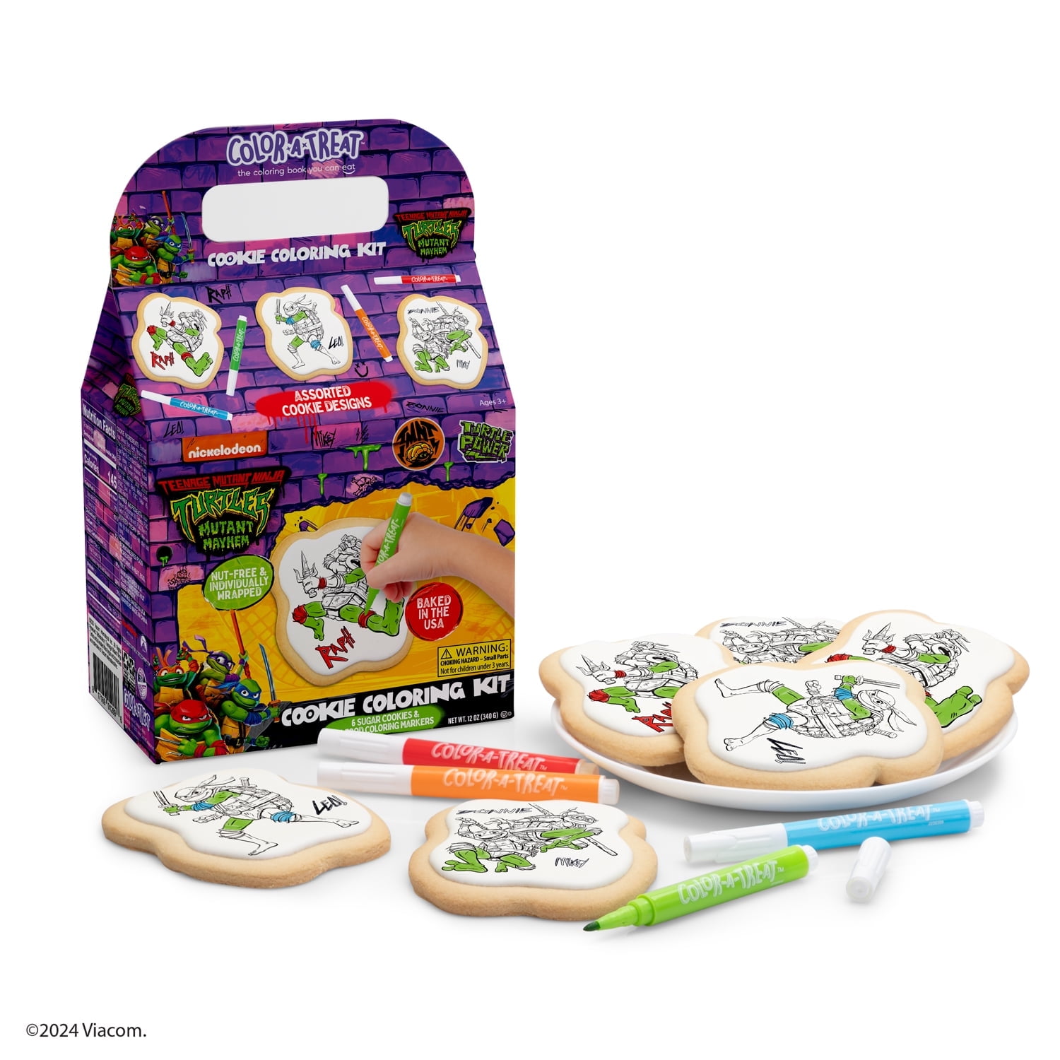 Nickelodeon SpongeBob Cookie Coloring Kit by Color-a-Treat