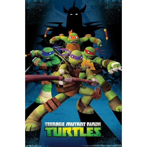 Nickelodeon Teenage Mutant Ninja Turtles - Assemble Wall Poster, 14.725" x 22.375"