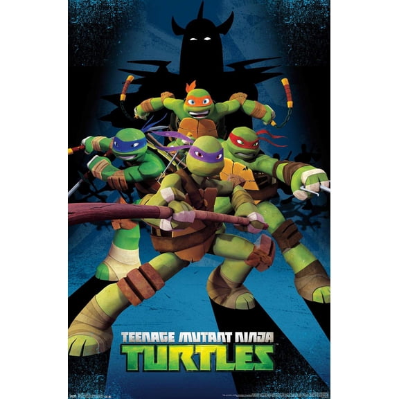 Nickelodeon Teenage Mutant Ninja Turtles - Assemble Wall Poster, 14.725" x 22.375"
