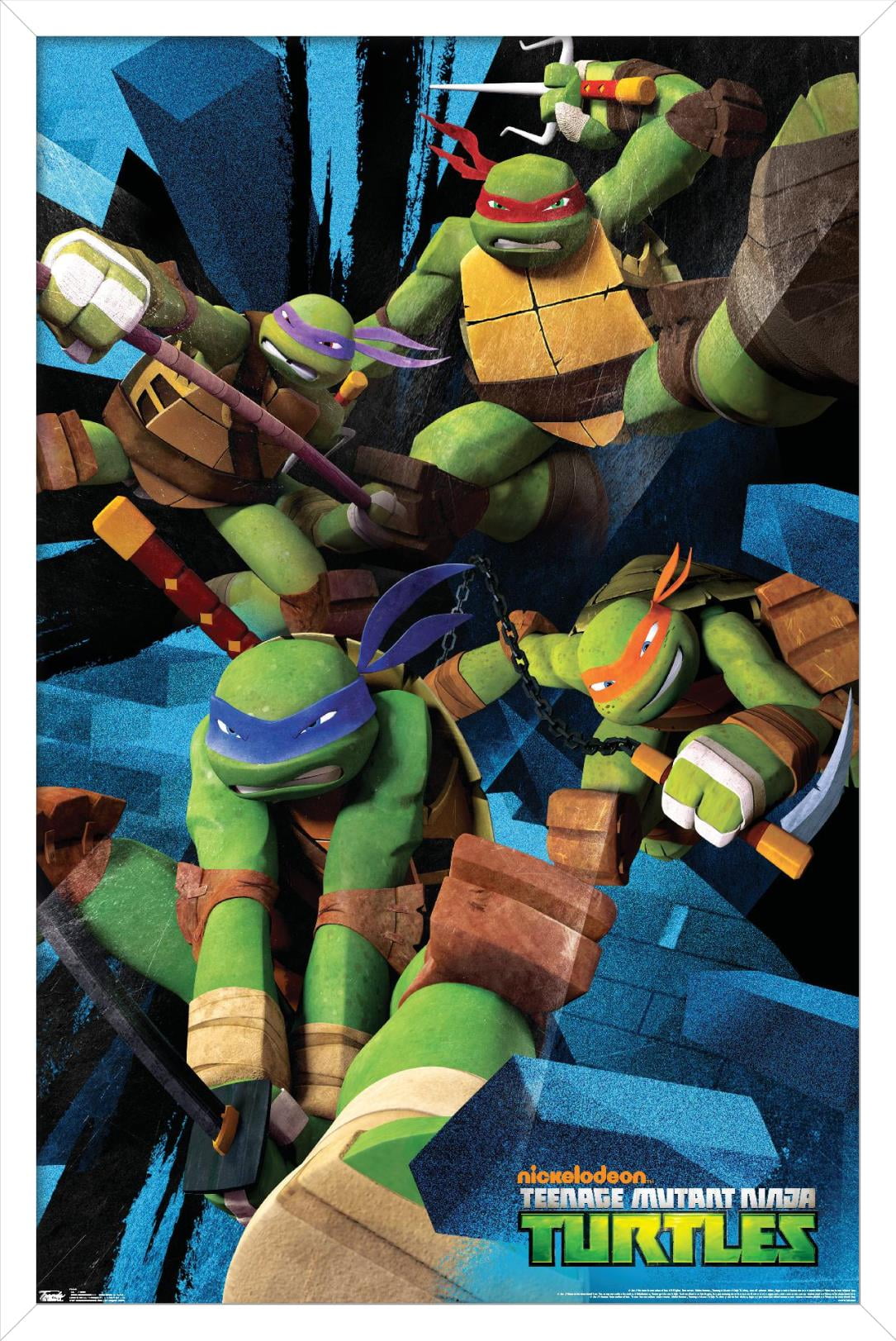 Poster Teenage Mutant Ninja Turtles - Turtles in Action