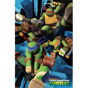 Nickelodeon Teenage Mutant Ninja Turtles - Attack Wall Poster, 14.725" x 22.375"