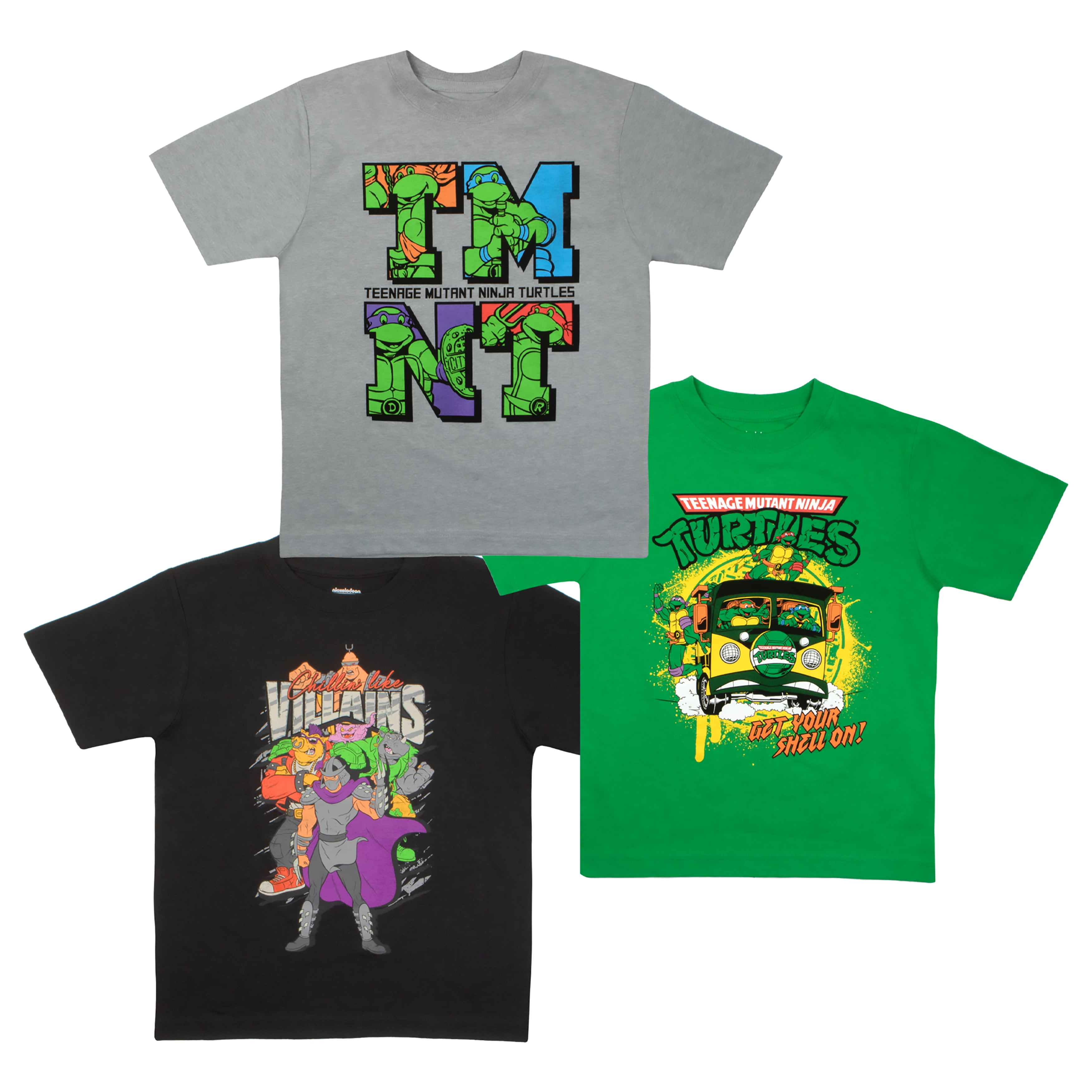 Nickelodeon Teenage Mutant Ninja Turtles Boys 3-Piece Set, 3-Pack