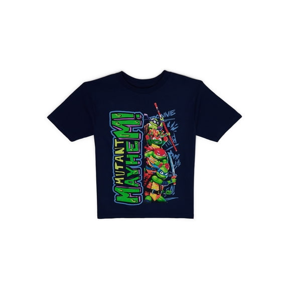 Nickelodeon Teenage Mutant Ninja Turtles Boys Short Sleeve T-shirt, Sizes 4-20