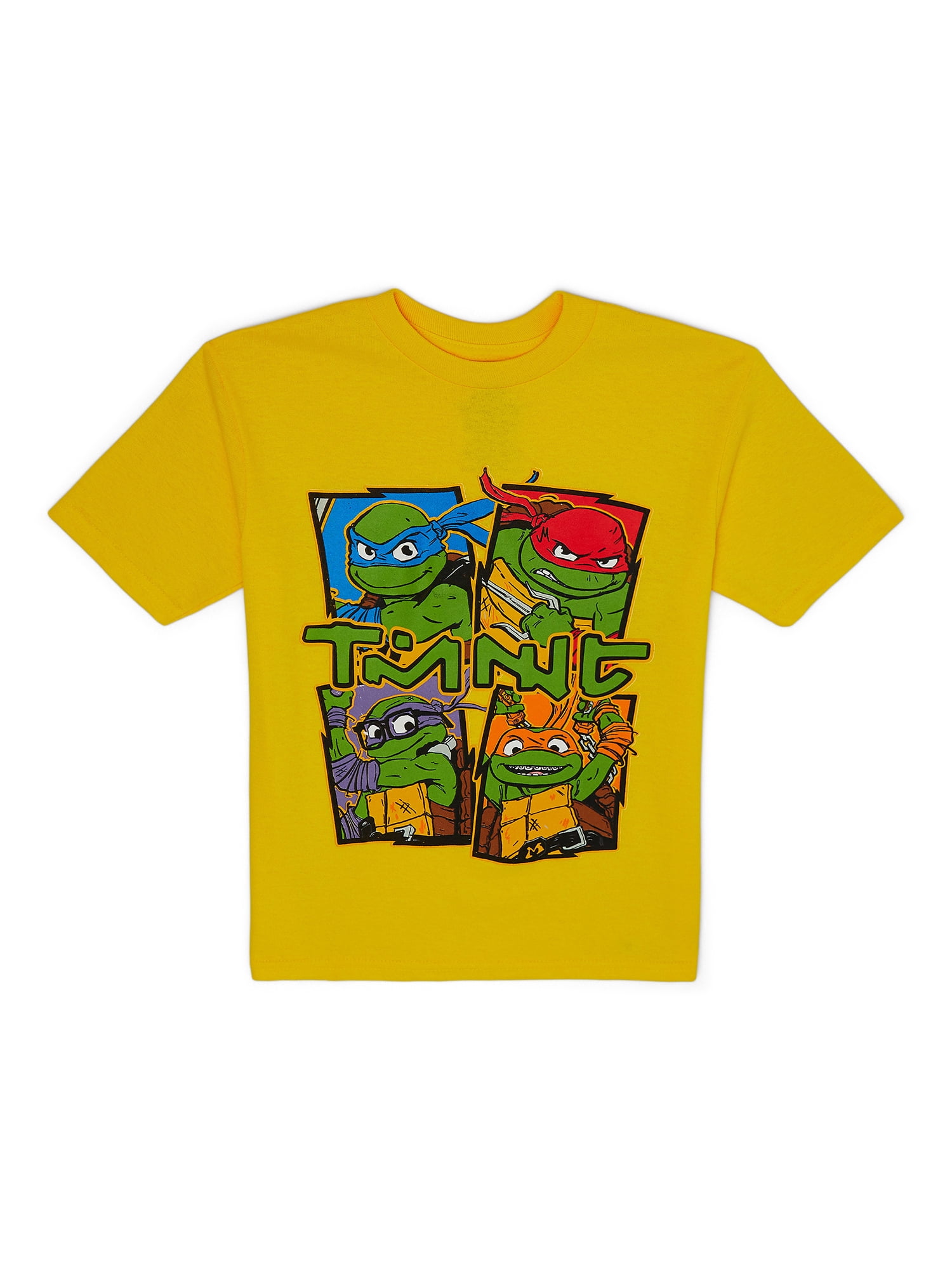 Nickelodeon Teenage Mutant Ninja Turtles Boys Short Sleeve T-shirt, Sizes 4-20