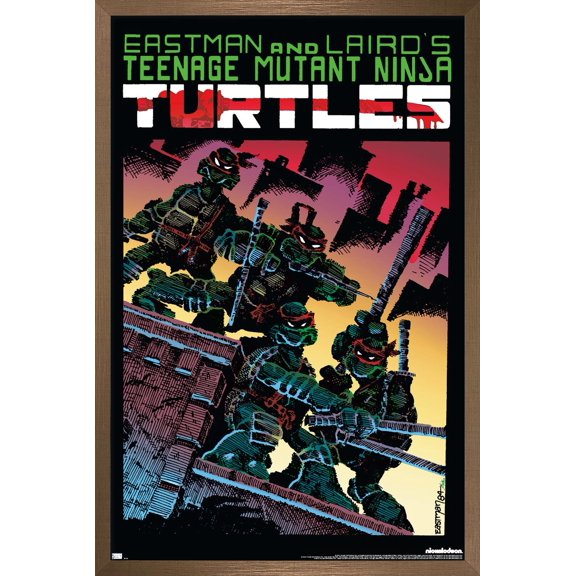 Nickelodeon Teenage Mutant Ninja Turtles - Color Classics #1 Wall Poster, 14.725" x 22.375" Framed