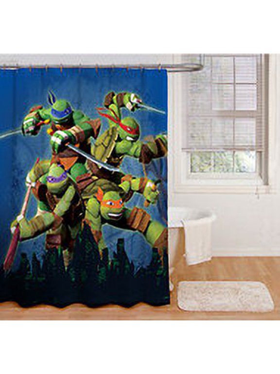 Nickelodeon Teenage Mutant Ninja Turtles "Heroes" Shower Curtain