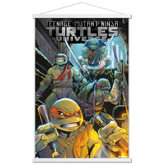 Nickelodeon Teenage Mutant Ninja Turtles - IDW #23 Wall Poster with Magnetic Frame, 22.375" x 34"
