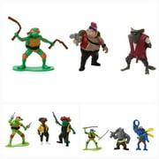 Nickelodeon Teenage Mutant Ninja Turtles Mutant Mayhem Mini Action Figures, 9 Pack
