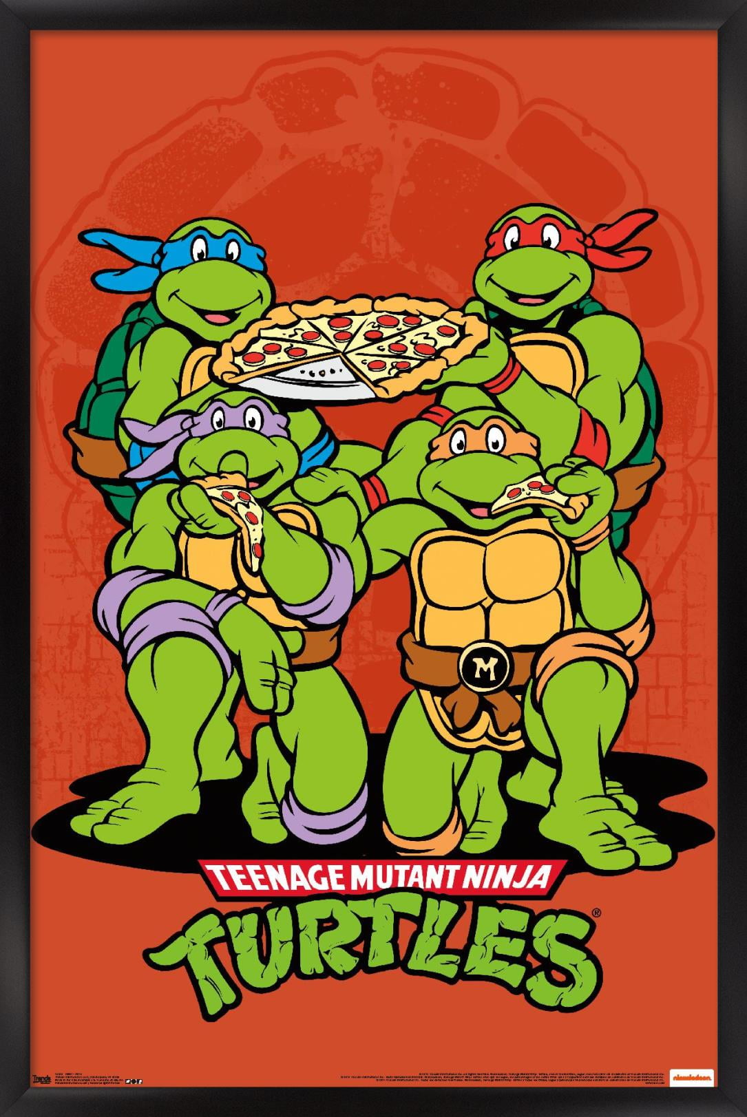 Nickelodeon Teenage Mutant Ninja Turtles - Pizza Wall Poster
