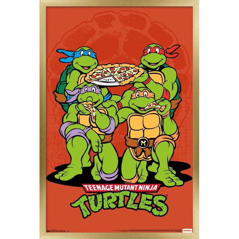 Nickelodeon Teenage Mutant Ninja Turtles - Pizza Wall Poster